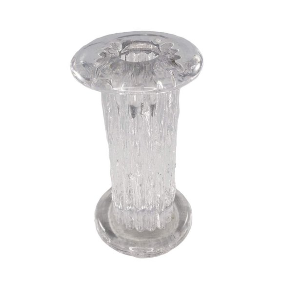 Vintage Kosta Boda Tall Candle Holder Rurik Pattern Ann Warff Design - Picture 1 of 8